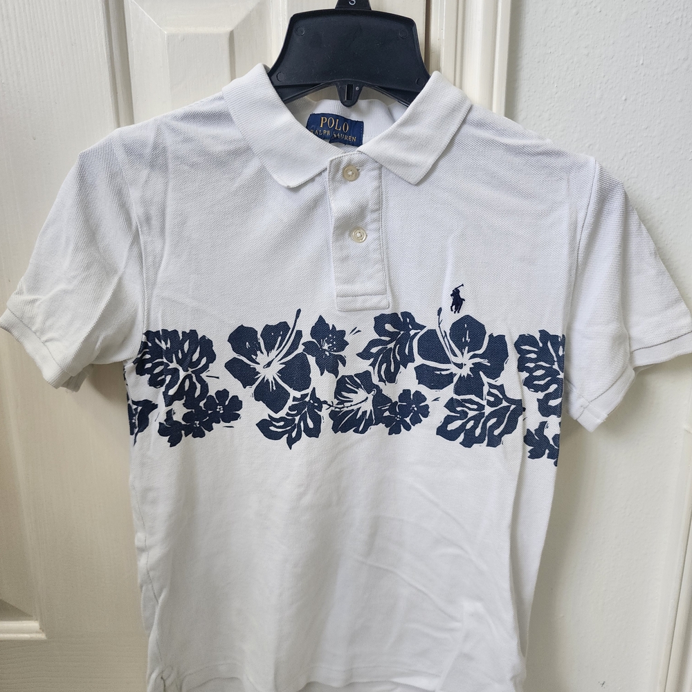 Ralph Lauren White Polo Shirt